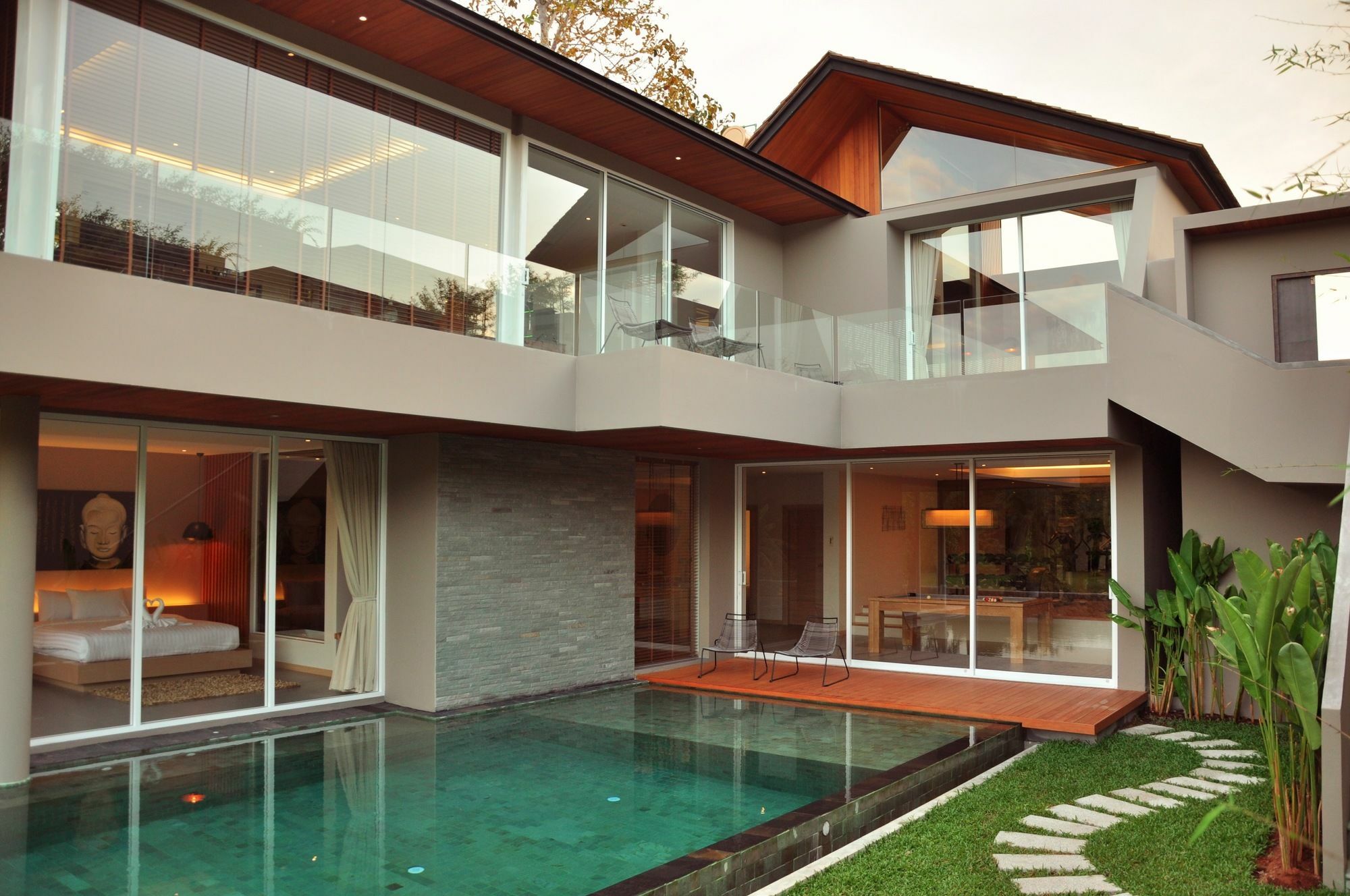 Villa Sunpao By Holiplanet Ban Phru Champa Exterior photo